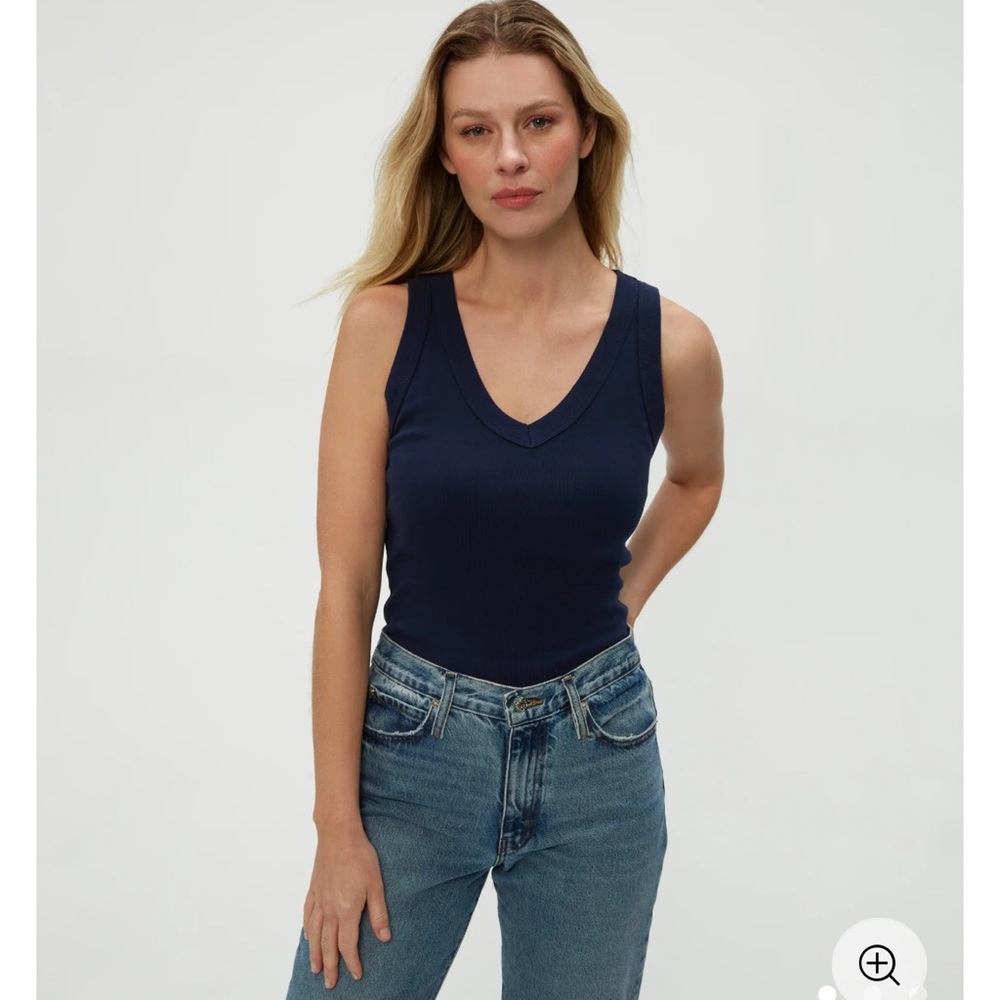 Michael Stars Maya V-Neck Tank Top